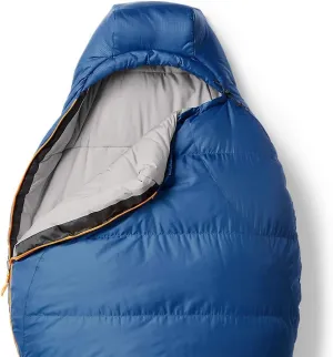 Eddie Bauer Snowline 20º Down Hybrid Mummy Bag Blue