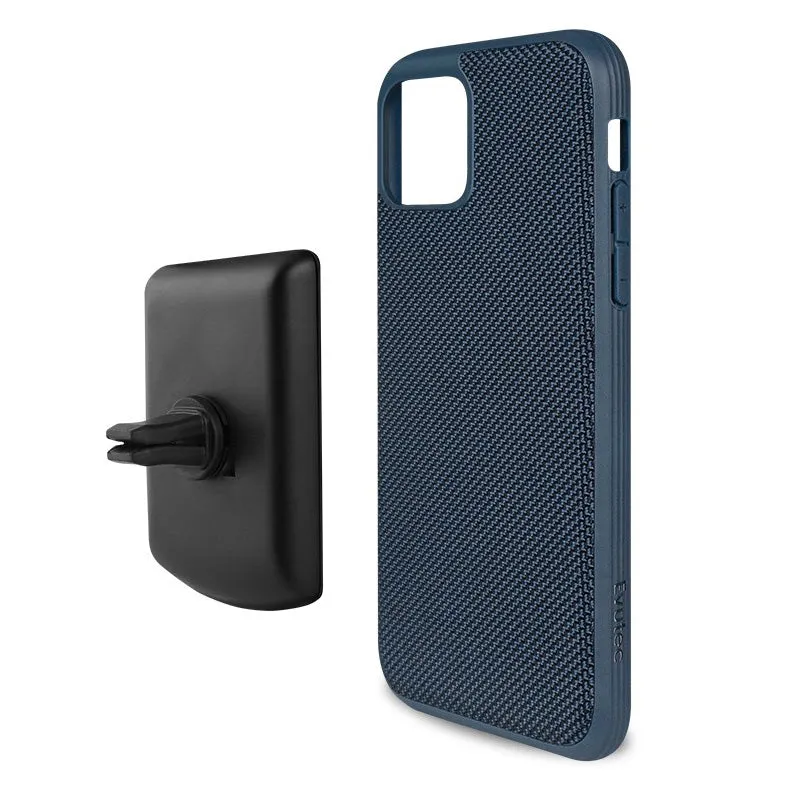 Evutec Ballistic Nylon Slim Rugged Case w/ AFIX  Vent Mount For iPhone 11 Pro Max