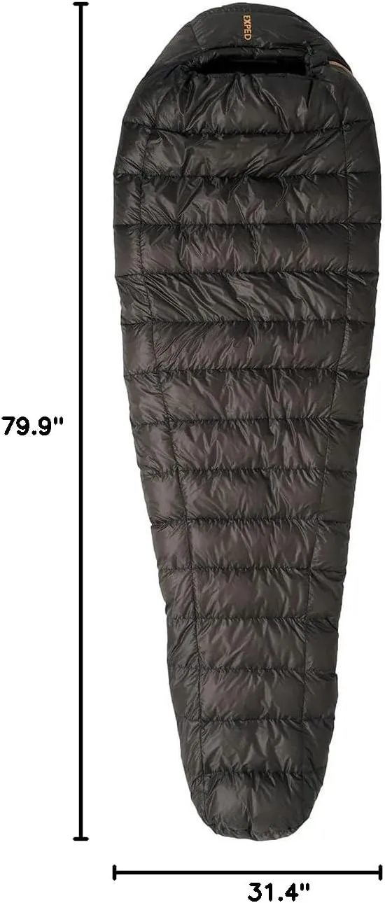 Exped Ultra Sleeping Bag - Lightweight, Compact & Down-Filled Mummy Bag for Camping & Backpacking