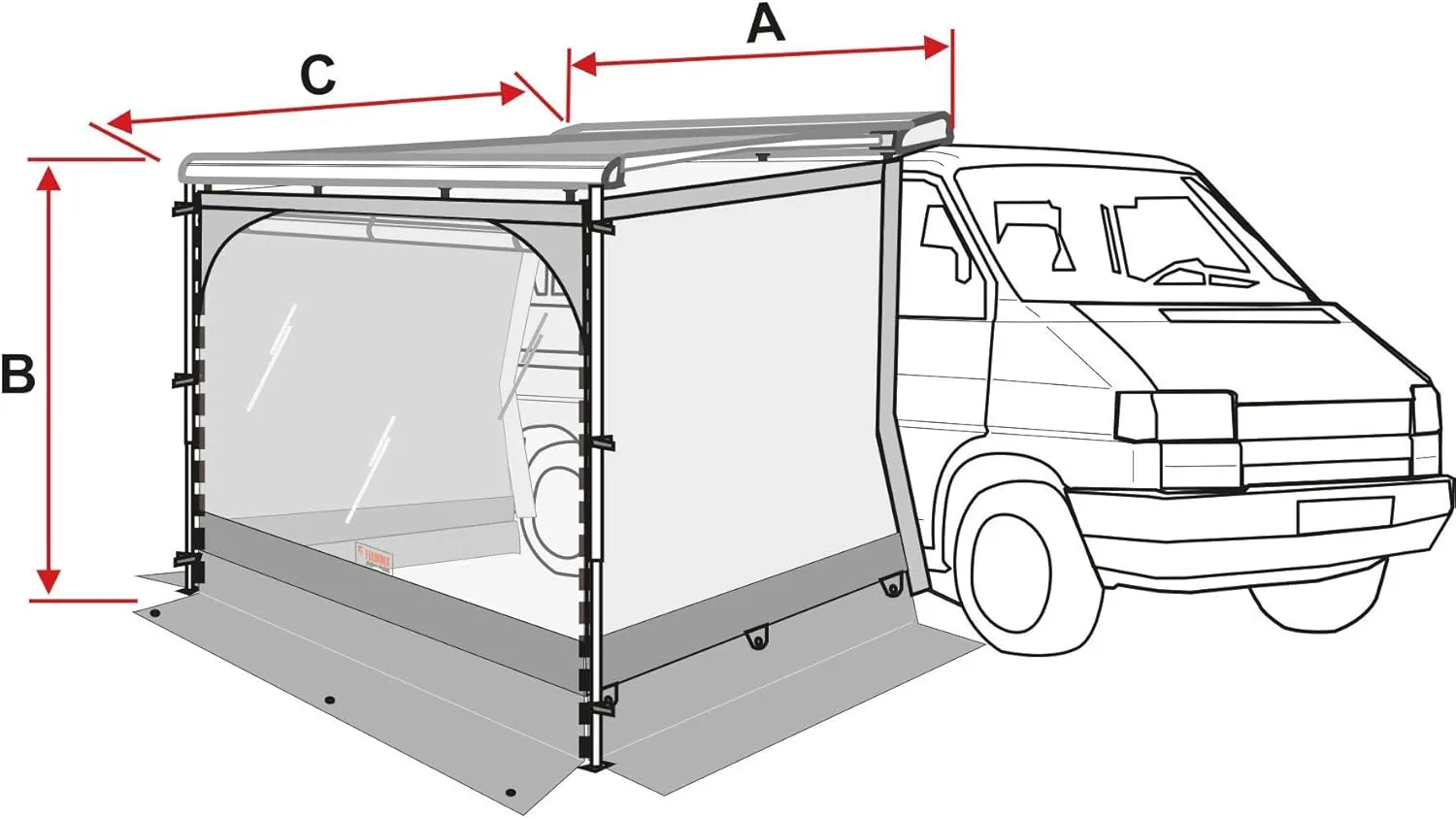 Fiamma 07504-01 Room Van, Not Applicable