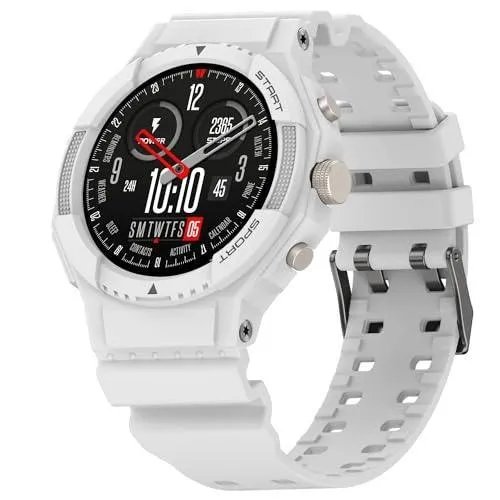 Fire-Boltt Newly Launched Quest Smartwatch 1.39" Full Touch GPS Tracking Smart Watch Bluetooth Calling, 100  Sports Modes, 360 * 360 Pixel High Resolution, Health Suite & Rugged Outdoor Built