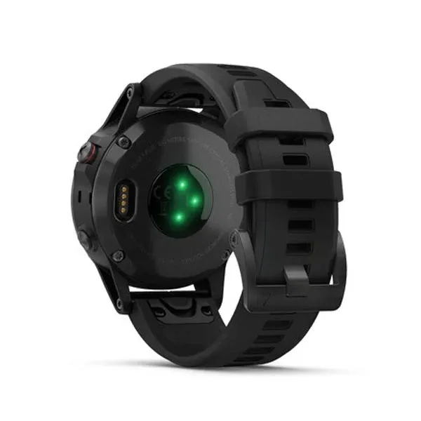 fēnix® 5 Plus Sapphire, Black with Black Band