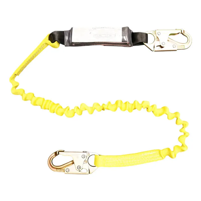 French Creek 6' Elastic Pack Style Shock Absorbing Lanyard