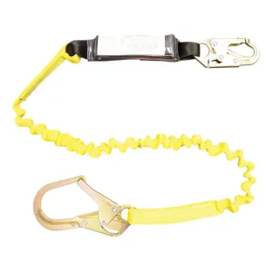 French Creek 6' Elastic Pack Style Shock Absorbing Lanyard