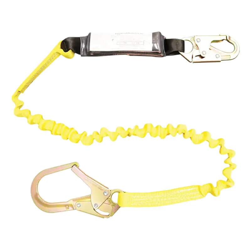 French Creek 6' Elastic Pack Style Shock Absorbing Lanyard