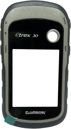 Front Case for Garmin eTrex 10 20 20X 30 30X Housing Shell Body Cover Handheld GPS Navigator Repair Replacement Accessories (eTrex 30 Gray)
