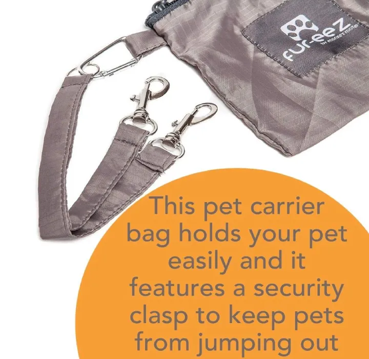 Fur-eez Portable Pet Sling Carrier for Small Pets