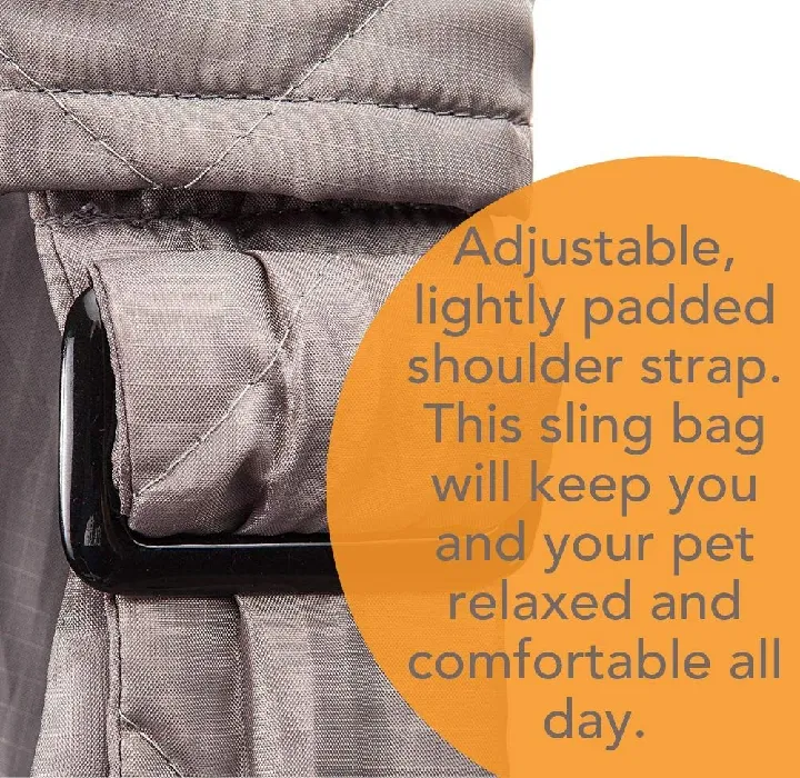 Fur-eez Portable Pet Sling Carrier for Small Pets
