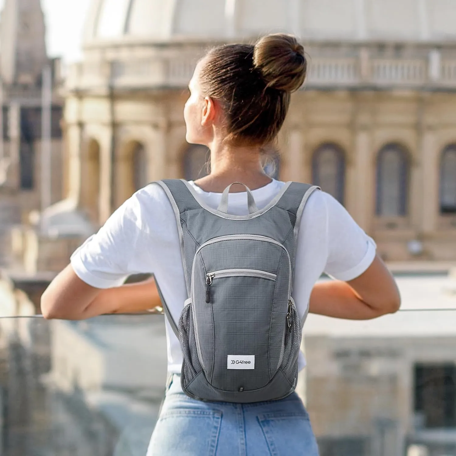 G4Free 10L/15L Hiking Backpack Lightweight Packable Hiking Daypack Small Travel Outdoor Foldable Shoulder Bag