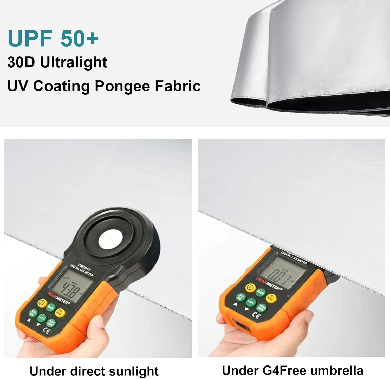 G4Free Travel Umbrella Compact Ultralight UPF 50  UV Carbon Fiber Super Slim Small Mini Protection Umbrella