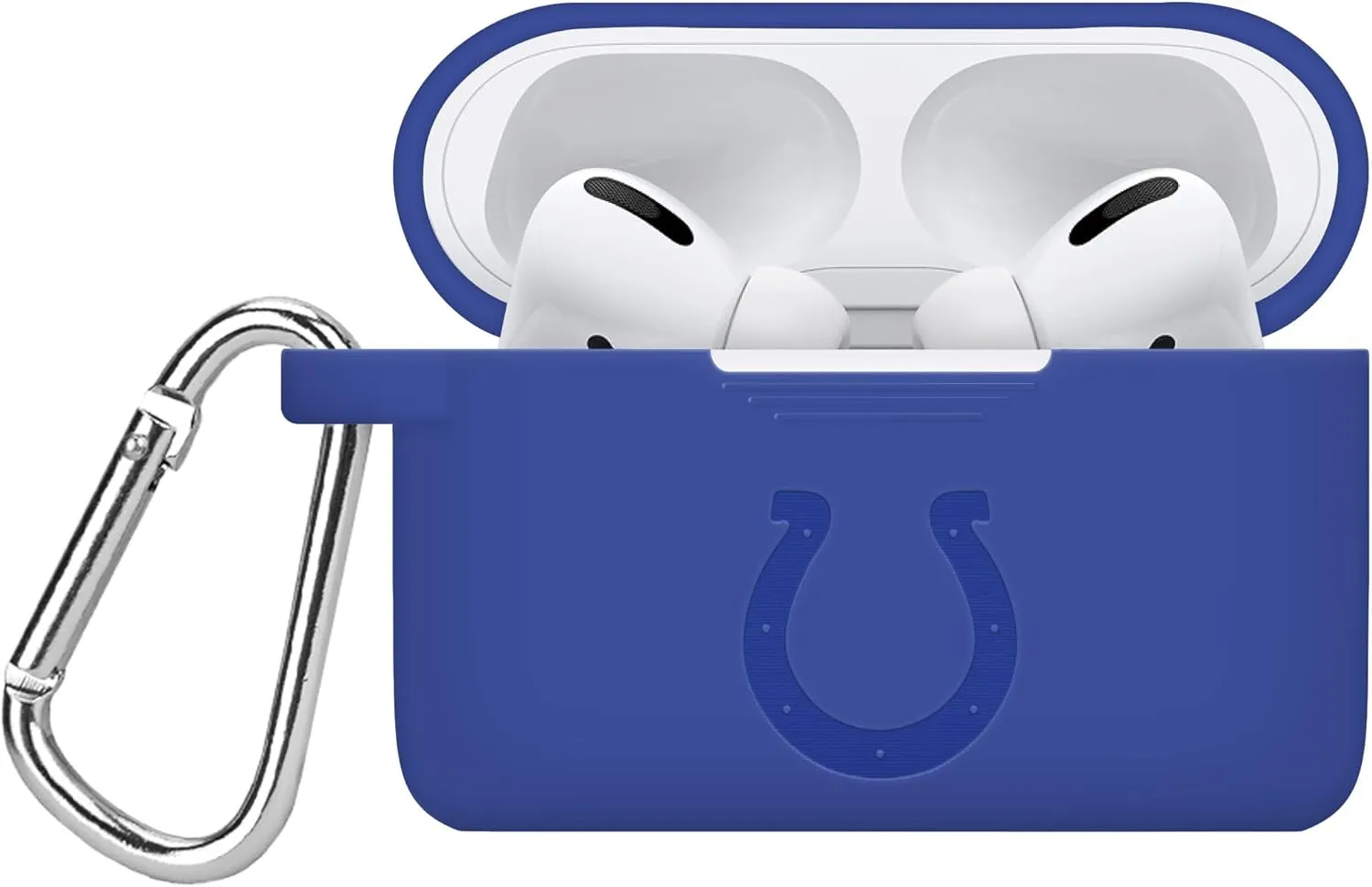 Game Time Indianapolis Colts Engraved Silicone Combo Package Compatible with Apple Watch and Airpods Pro Battery Case