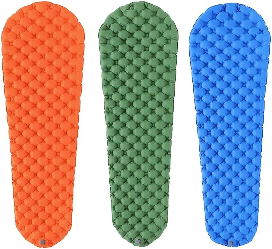 GaRcan Portable Inflatable Sleeping Mat, Compact Camping Mat Sleep Pad Air Bed for Backpacking, Hiking Beautiful Scenery