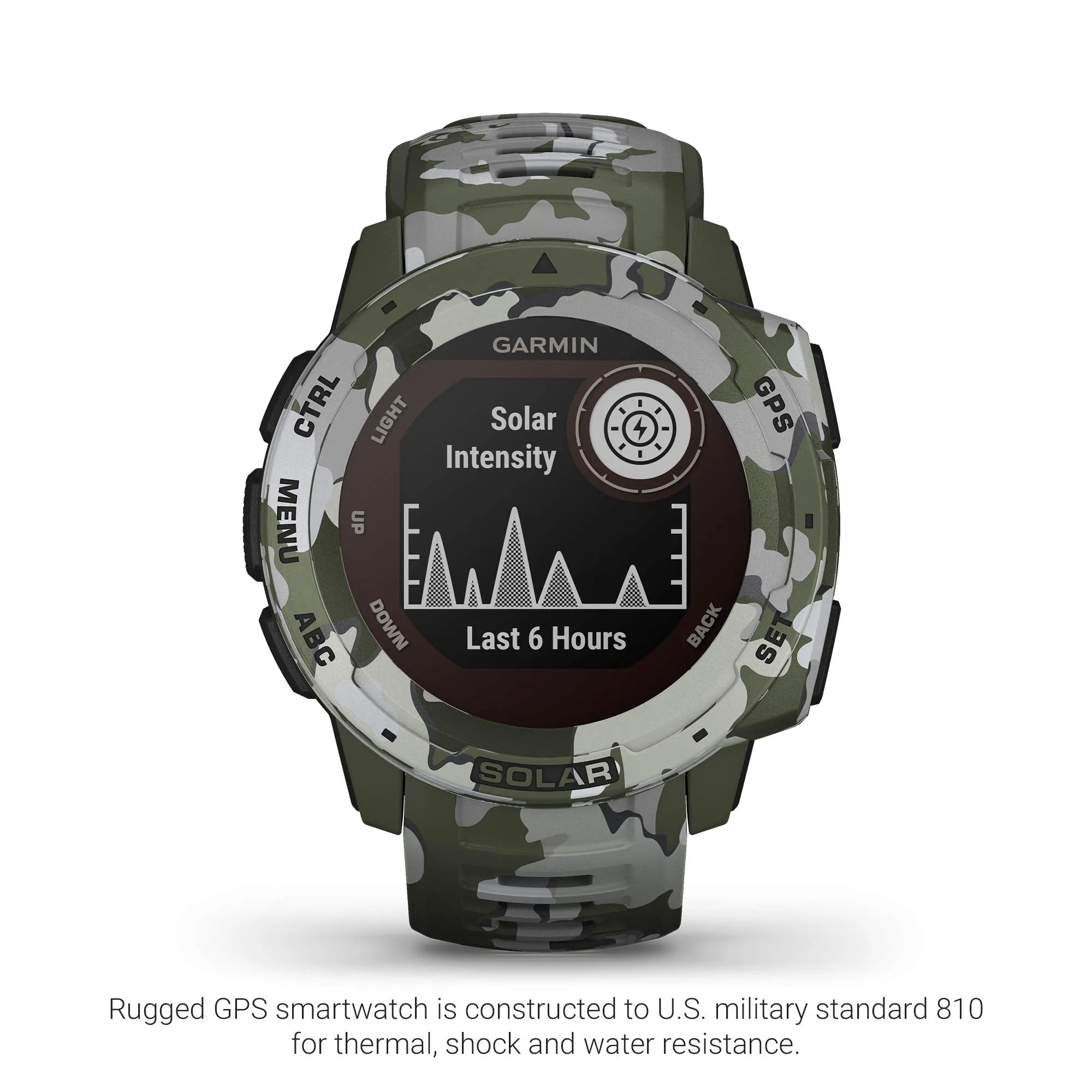 Garmin 010-02064-00 Instinct, Rugged Outdoor Watch with GPS, Features Glonass and Galileo, Heart Rate Monitoring and 3-Axis Compass, Graphite