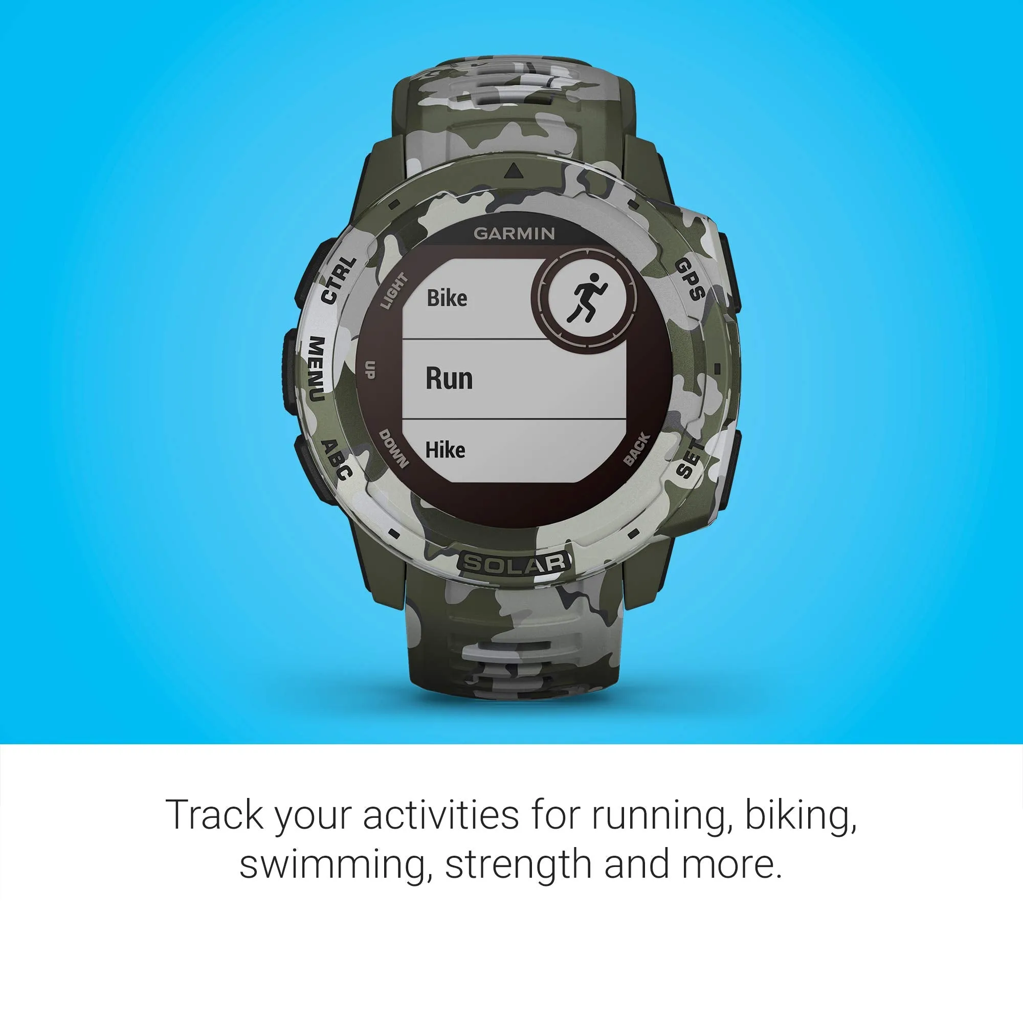 Garmin 010-02064-00 Instinct, Rugged Outdoor Watch with GPS, Features Glonass and Galileo, Heart Rate Monitoring and 3-Axis Compass, Graphite
