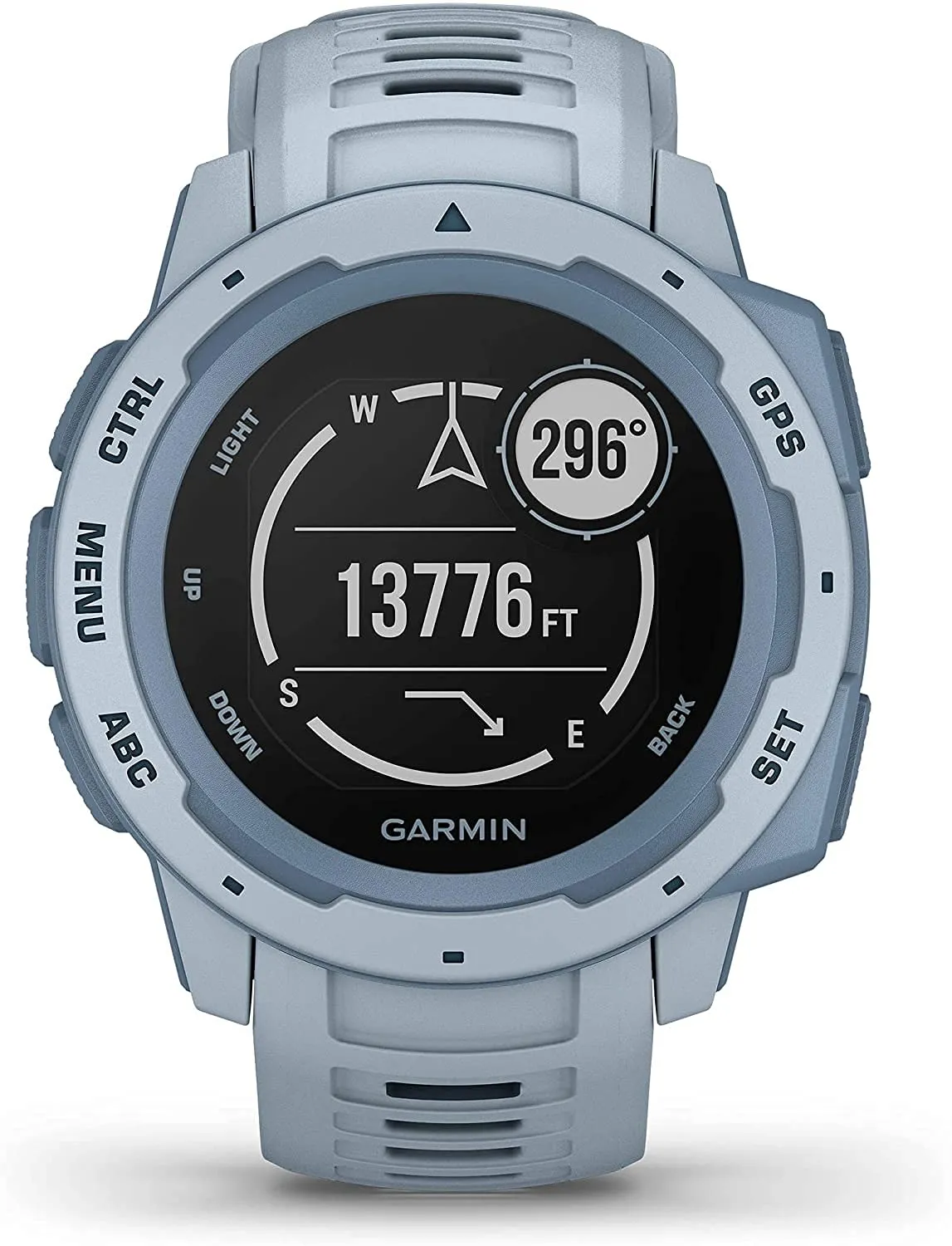 Garmin 010-02064-00 Instinct, Rugged Outdoor Watch with GPS, Features Glonass and Galileo, Heart Rate Monitoring and 3-Axis Compass, Graphite