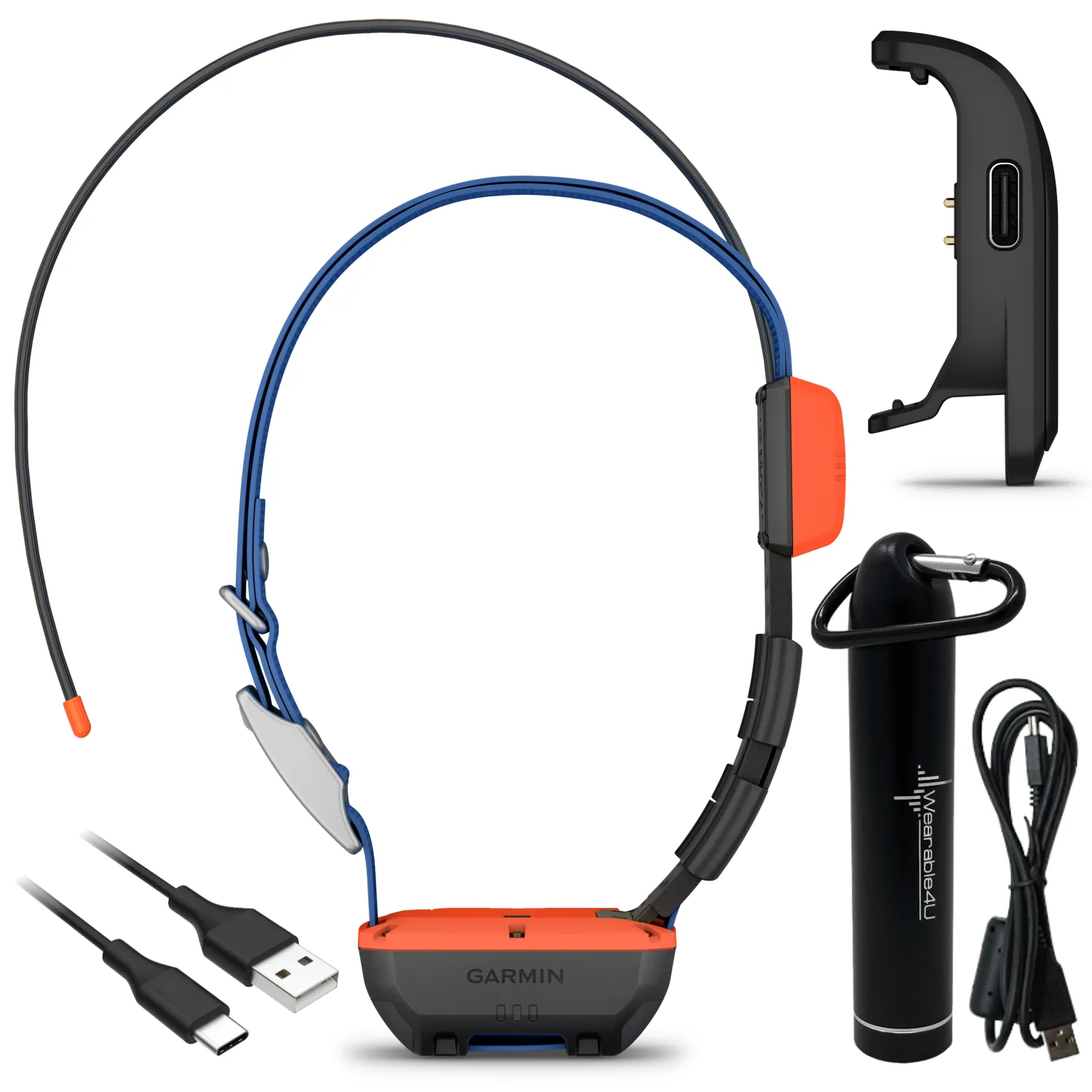 Garmin Alpha T 20 / TT 25 GPS Dog Tracking Collar with Wearable4U Bundle