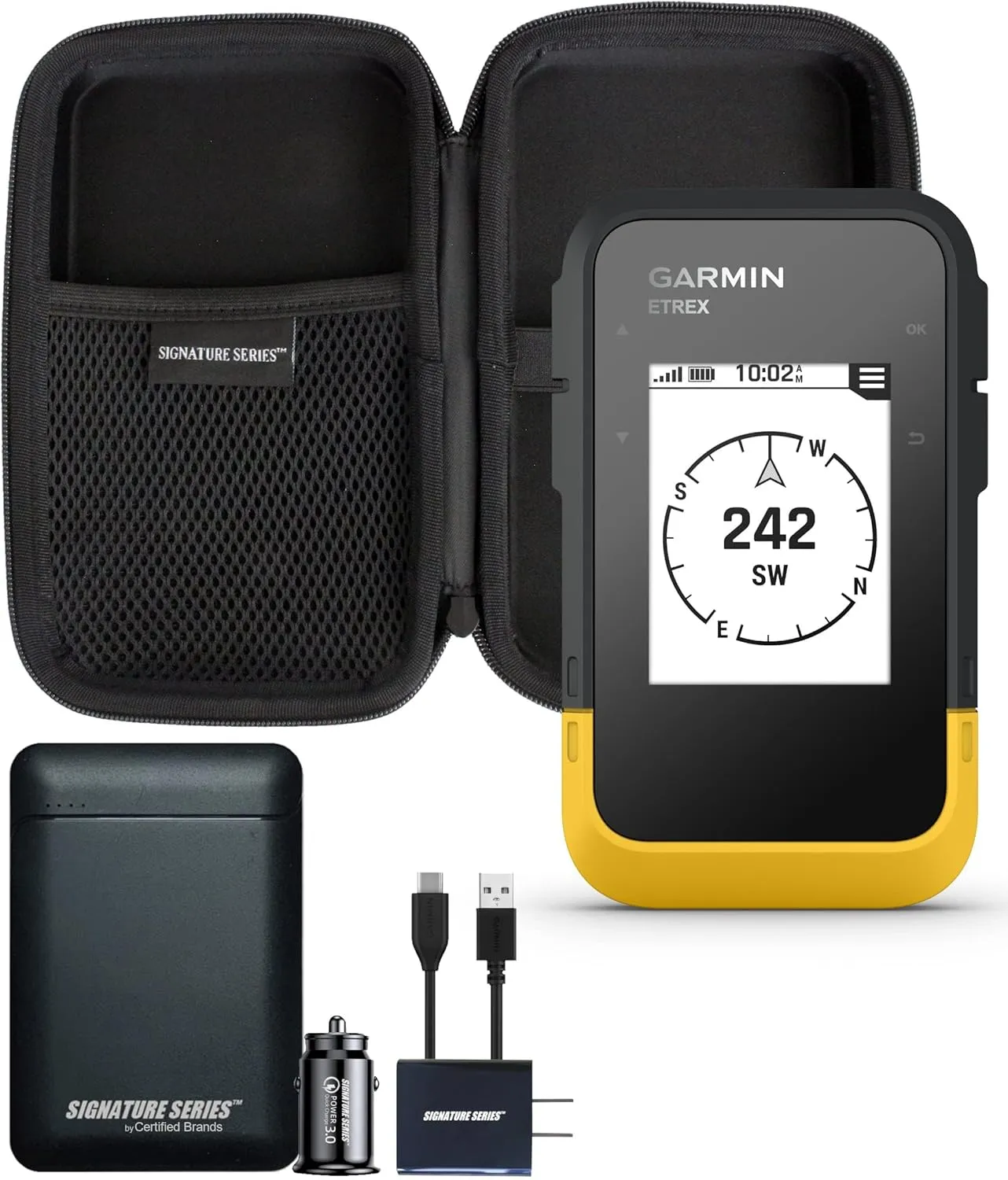 Garmin eTrex GPS Handheld Navigator | Extra Battery Life, Wireless Connectivity, Multi-GNSS Support, Sunlight Readable Screen