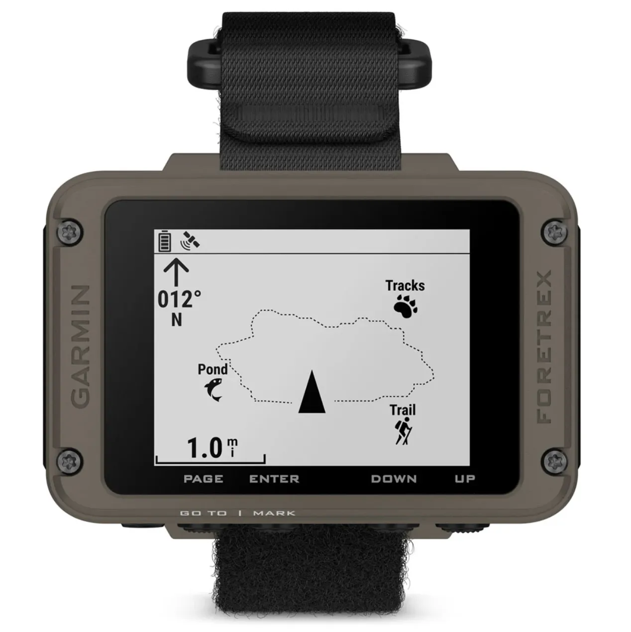 Garmin GPS Navigator Foretrex 901 Ballistic Edition, Wrist-mounted