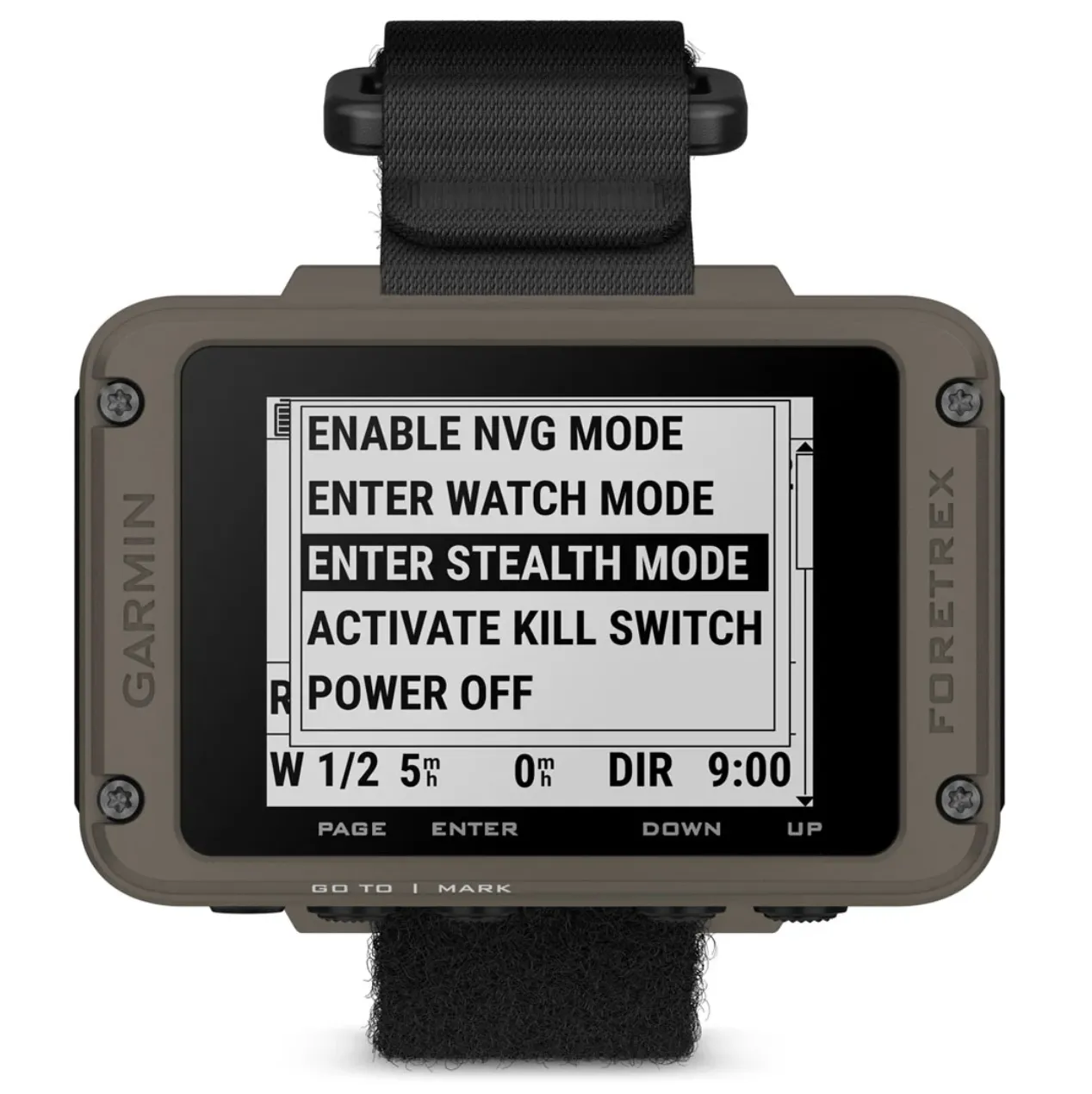Garmin GPS Navigator Foretrex 901 Ballistic Edition, Wrist-mounted