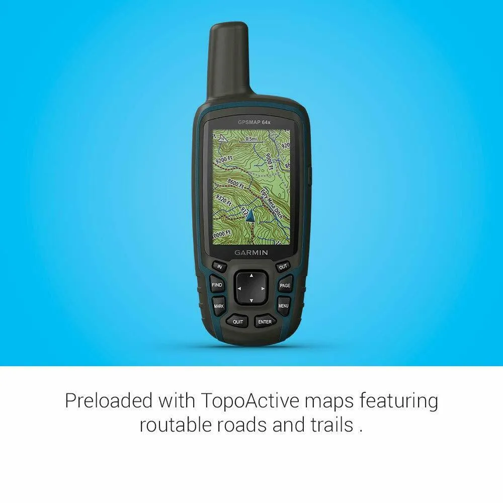 Garmin GPSMAP 64x GPS Handheld unit 010-02258-00