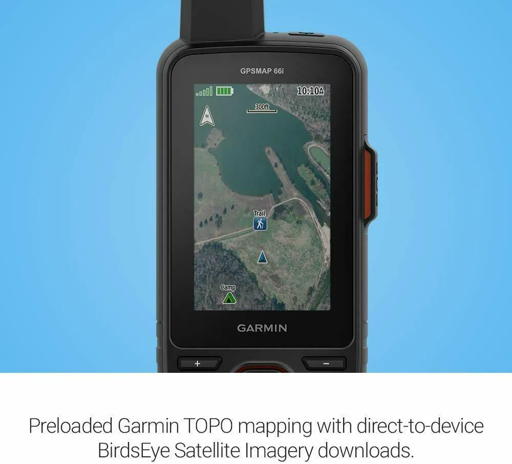 Garmin GPSMAP 66i Handheld GPS and Satellite Communicator
