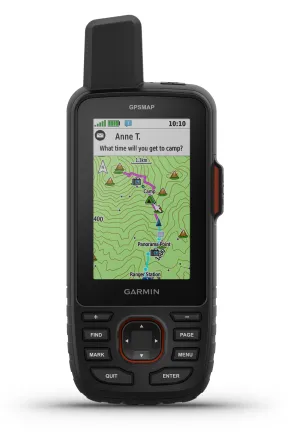 Garmin GPSMAP 67i Rugged GPS Hiking Handheld, 3in Display