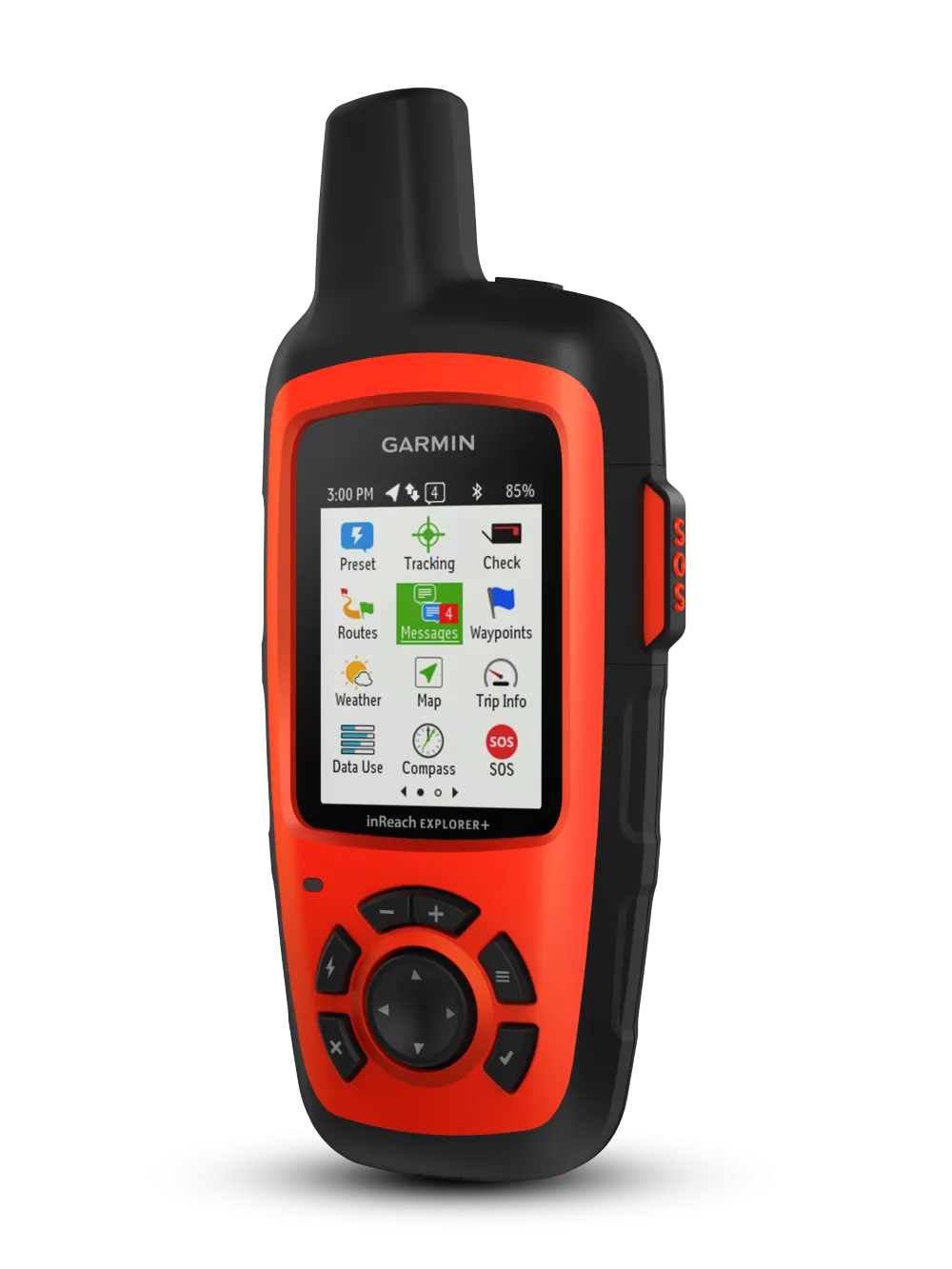 Garmin InReach Explorer  Handheld Satellite Communicator with GPS Navigation, Maps, and Sensors 010-01735-10 and Wearable4U Power Bank Bundle