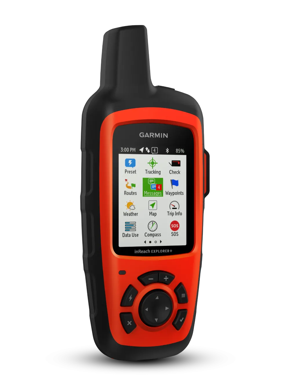 Garmin InReach Explorer  Handheld Satellite Communicator with GPS Navigation, Maps, and Sensors 010-01735-10 and Wearable4U Power Bank Bundle