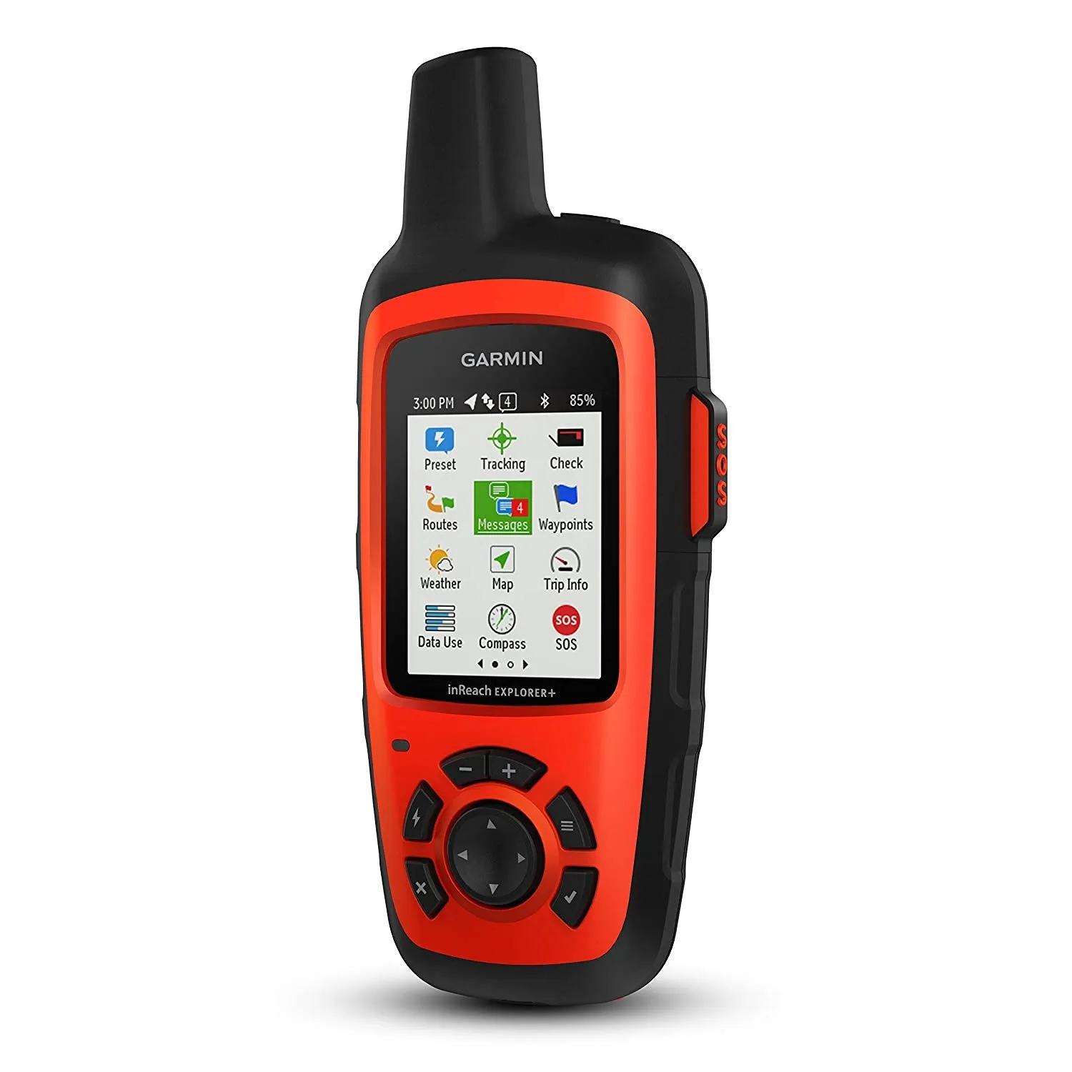 Garmin InReach Explorer  Handheld Satellite Communicator with GPS Navigation, Maps, and Sensors 010-01735-10 and Wearable4U Ultimate Power Pack Bundle