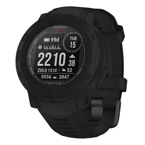 Garmin Instinct 2 Solar Tactical Edition GPS Outdoor ulti-GNSS Support Tracback Routing Solar Charging Capabilities Smartwatch - 010-02627-13
