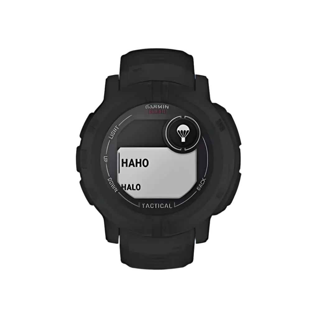 Garmin Instinct 2 Solar Tactical Edition GPS Outdoor ulti-GNSS Support Tracback Routing Solar Charging Capabilities Smartwatch - 010-02627-13