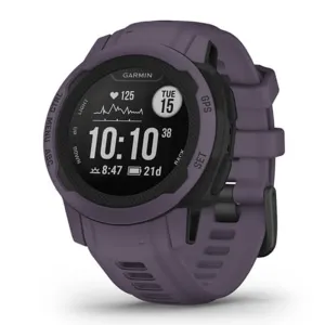 Garmin Instinct 2S Deep Orchid Smaller-Sized Standard Edition Rugged Outdoor GPS Smart  Watch - 010-02563-14