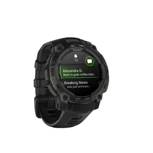 Garmin Instinct 3 Amoled Smartwatch 45 Mm - Rugged Military Spec 810, Compass, Barometric Altimeter |Montre Connectee Garmin Instinct 3 Amoled 45 Mm - Specifications Militaires Robustes 810, Boussole,