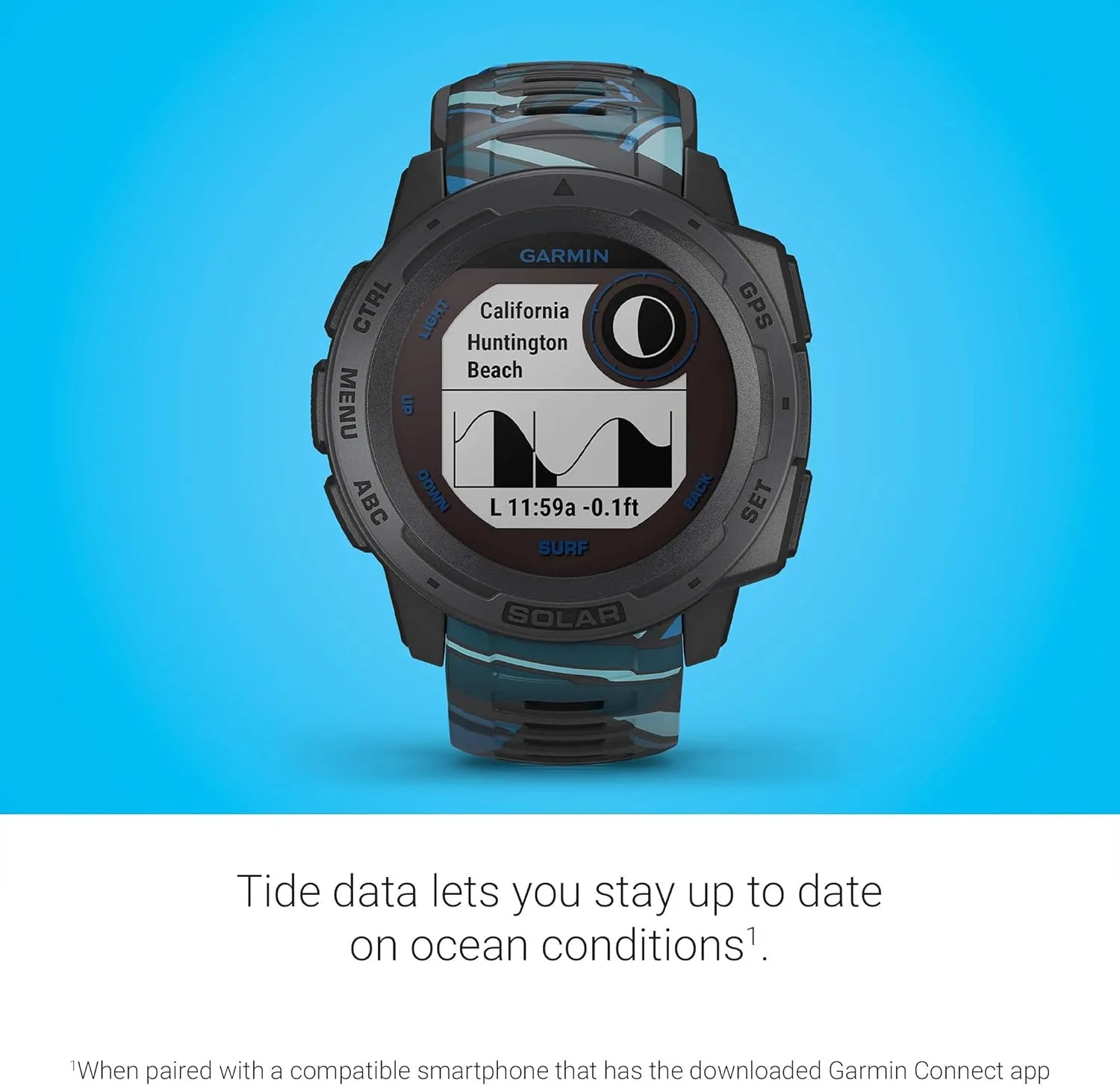 Garmin Instinct, Rugged Outdoor Watch (Renewed)
