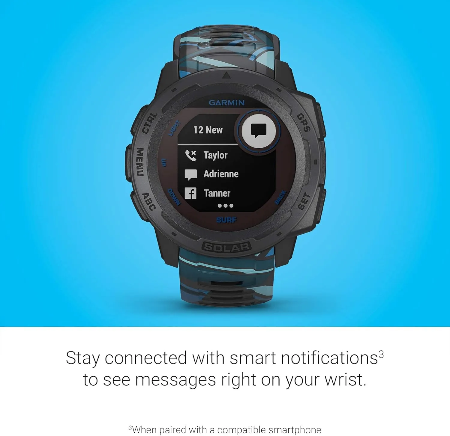 Garmin Instinct, Rugged Outdoor Watch (Renewed)