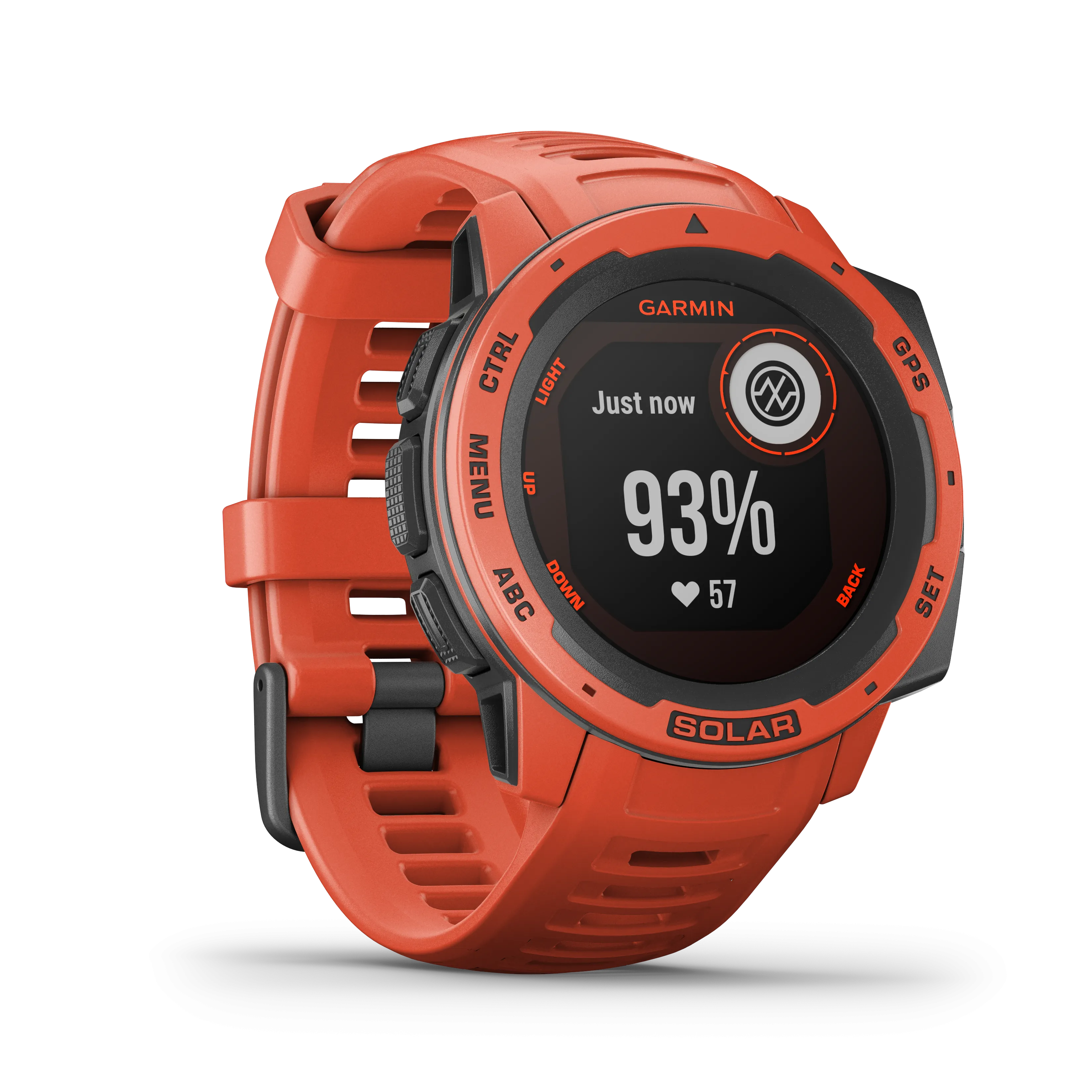 Garmin Instinct Solar Premium GPS Smartwatch with Wearable4U Bundle