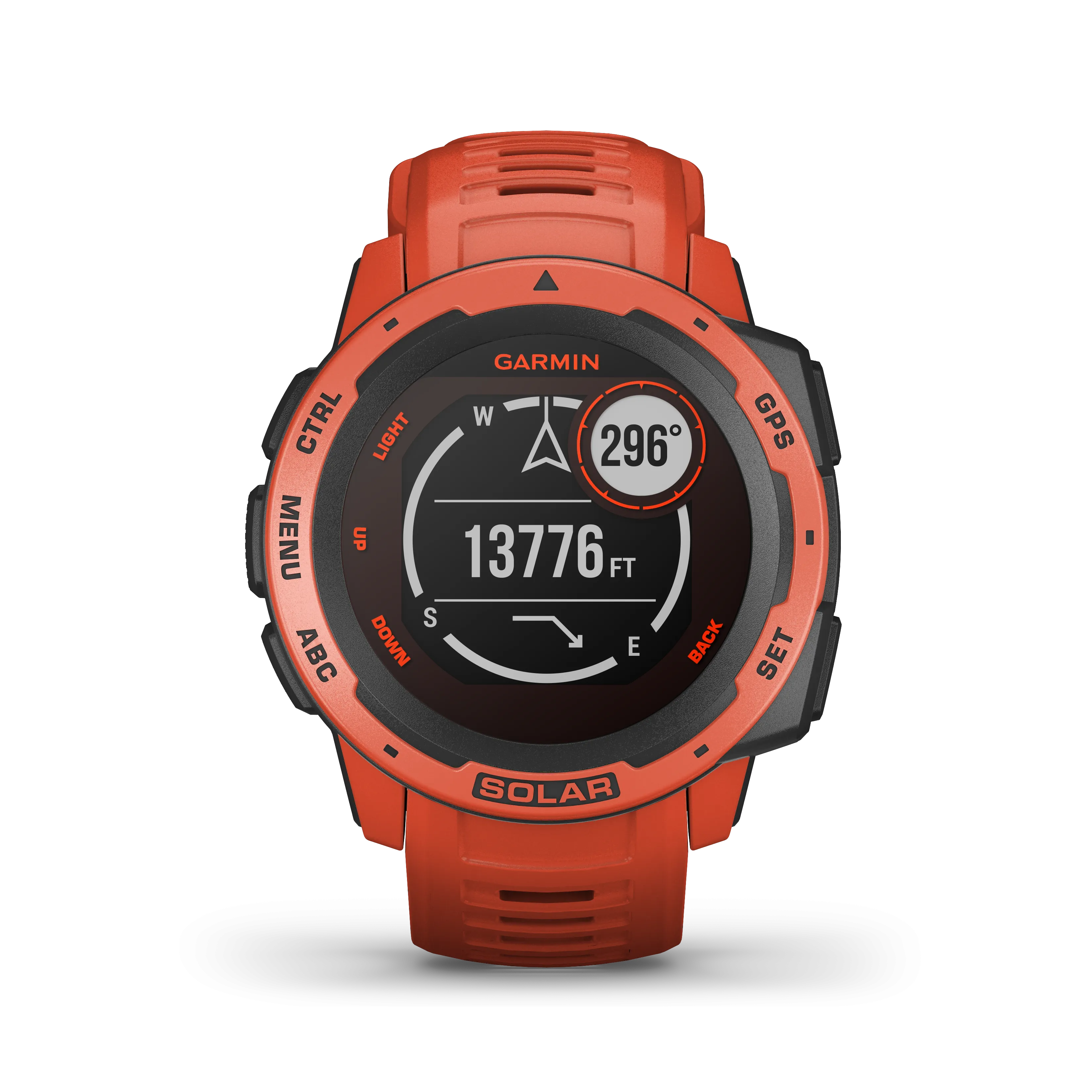 Garmin Instinct Solar Premium GPS Smartwatch with Wearable4U Bundle