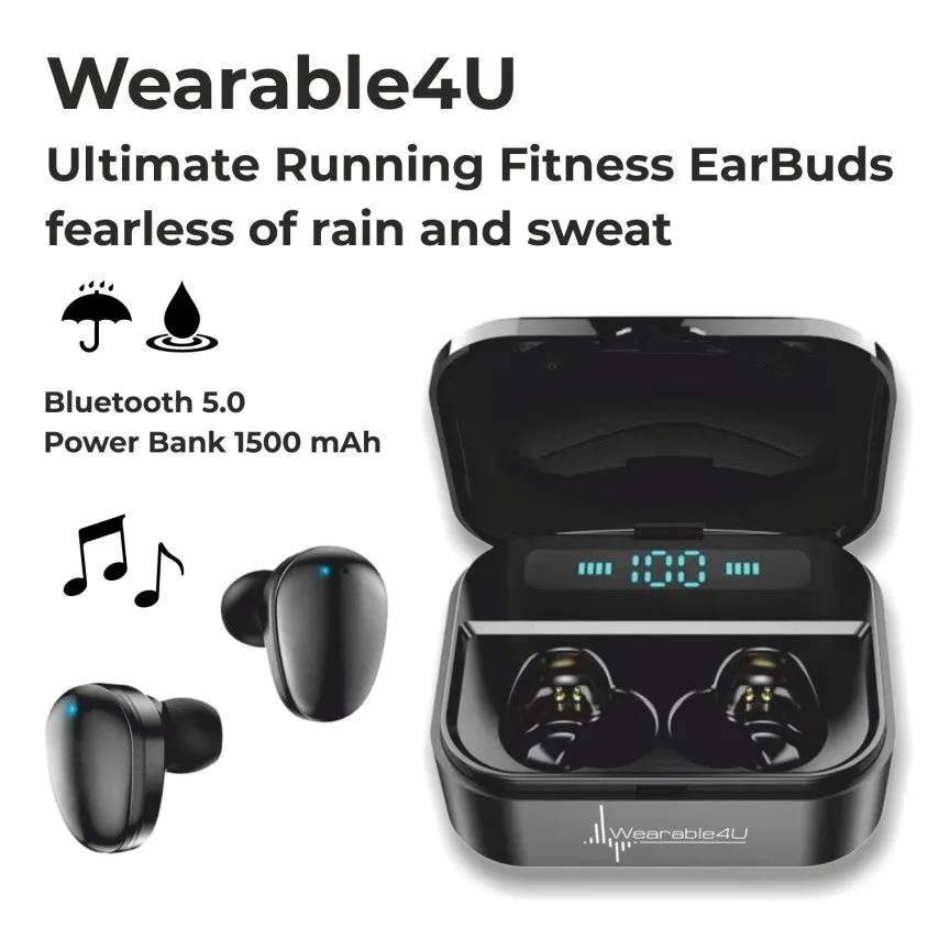 Garmin Instinct Solar Surf Edition Premium GPS Smartwatch with Included Wearable4U Bundle
