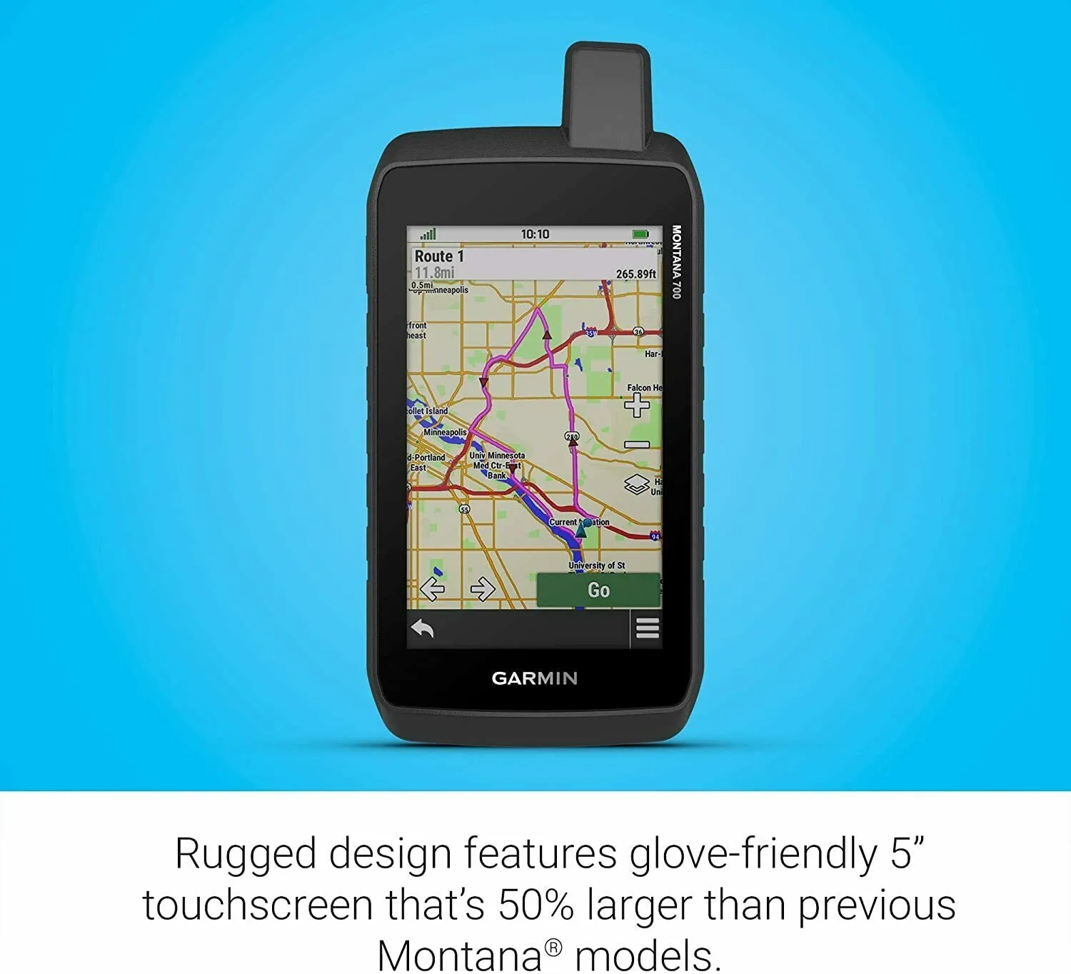 Garmin Montana 700 Rugged GPS Handheld US/CAN TopoActive Glove-Friendly