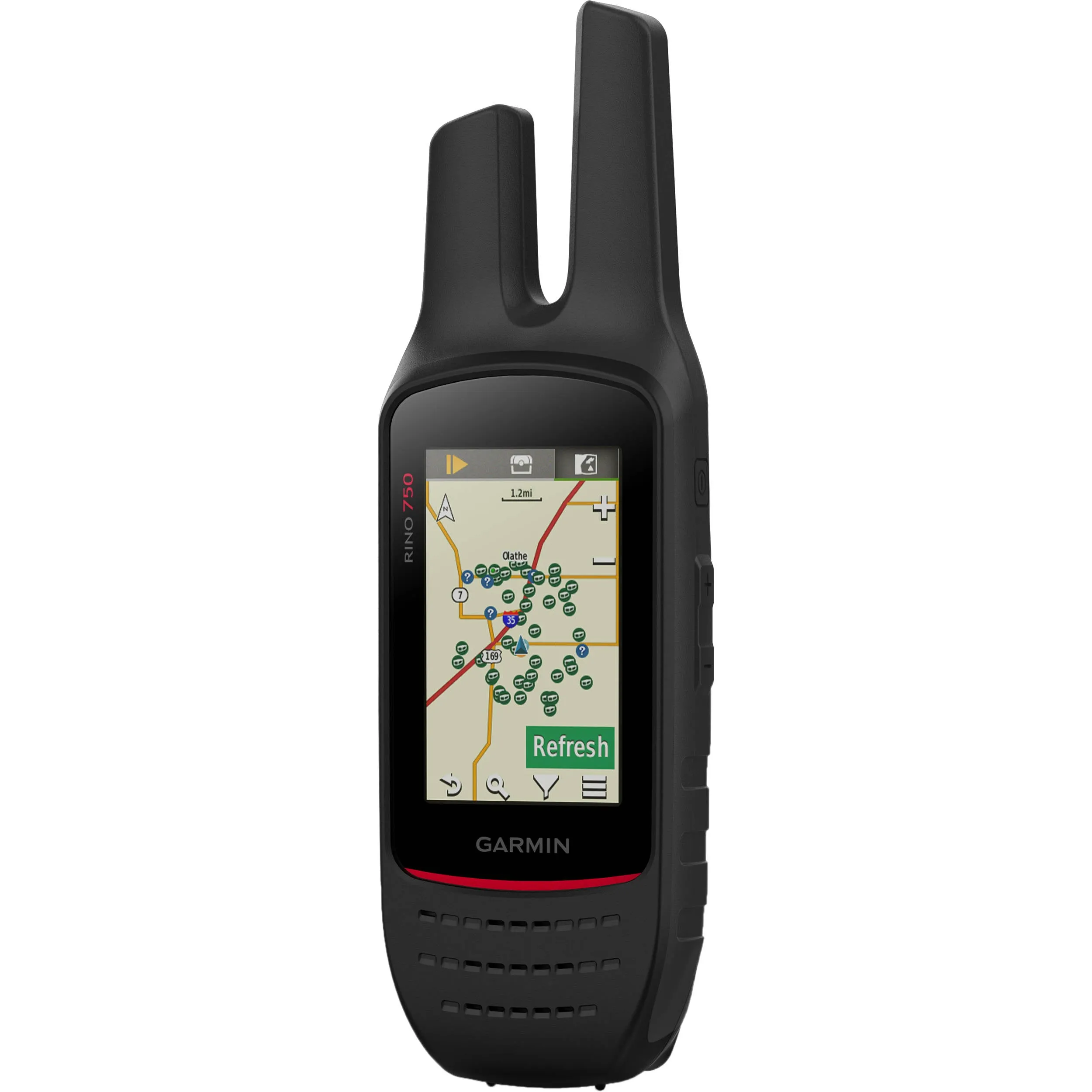 Garmin Rino® 750 2-Way Radio/GPS Navigator with Touchscreen