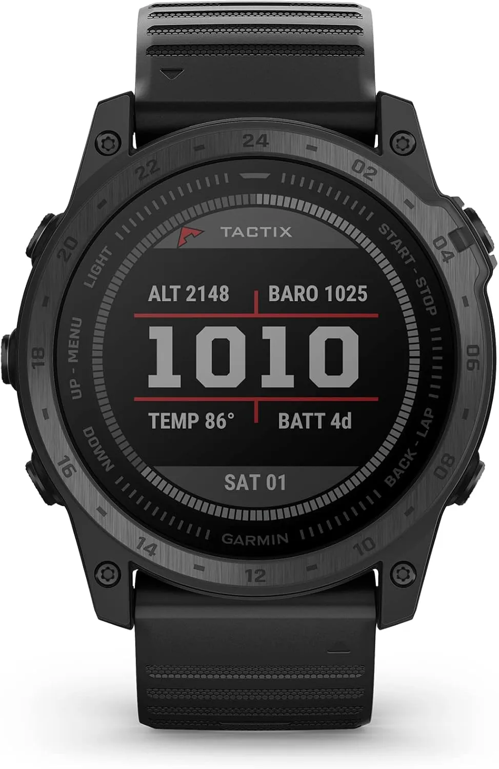 Garmin tactix 7 Standard Edition Rugged Tactical GPS Touchscreen Smartwatch | Black/Silicone Band, Sapphire Lens, Military Standard, Up to 28 Day Battery Life with Signature Series Charger Bundle