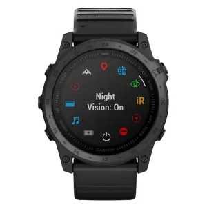 Garmin tactix 7 Standard Edition Silicone Band Ruggedly Built Premium Tactical GPS Smart Watch - 010-02704-00