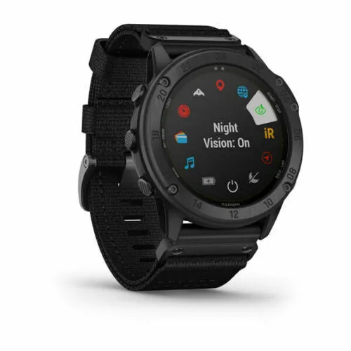 Garmin tactix Delta Solar Tactical GPS Watch with Nylon Band