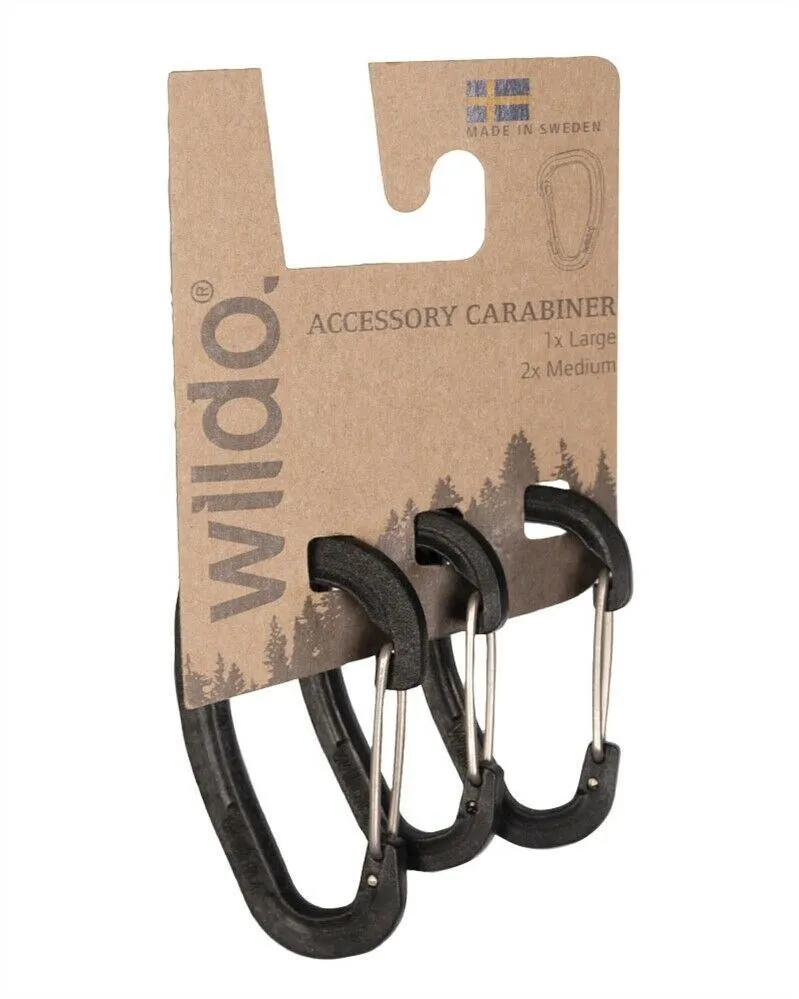 Genuine Wildo Accessory Carabiner Set OD 3pcs Lightweight sturdy clips
