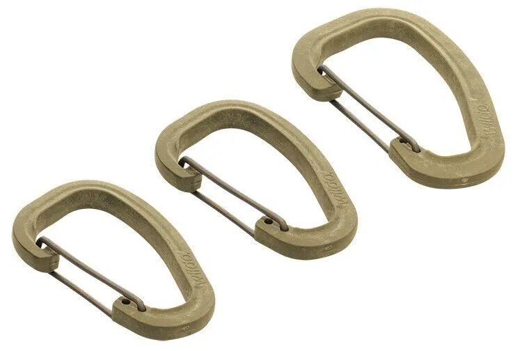 Genuine Wildo Accessory Carabiner Set OD 3pcs Lightweight sturdy clips