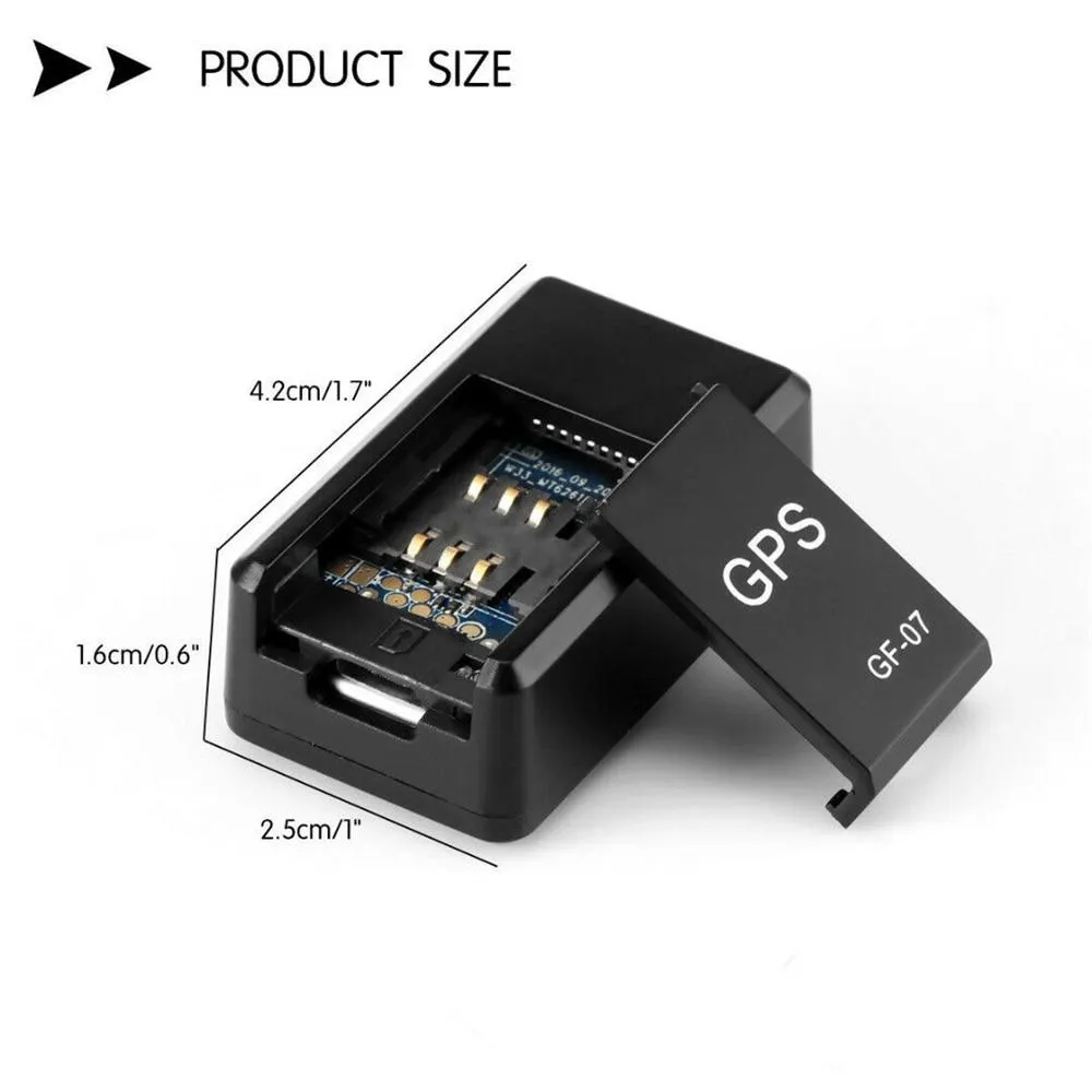 GF-07 Mini GPS Long Standby Magnetic SOS Tracker Locator Device Voice Recorder Handheld Portable Car GPS Trackers
