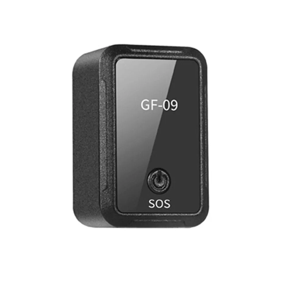 GF09 Mini GPS Locator App Control Anti-lost Device Car Tracker Magnetic Recorder SOS Tracker Locator Device Voice Recorder Handheld Portable For Vehicle/Car/Person Location Car Tracker