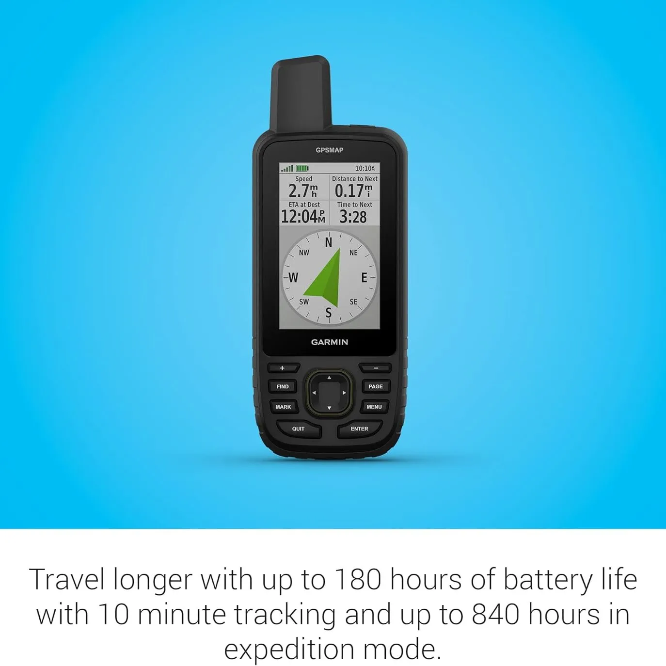 GPSMAP 67 Series Handheld GPS and Satellite Communicator with Interactive SOS
