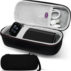 Hard Protect Case for Garmin Index BPM Blood Pressure Monitor, Travel Storage Case for Garmin Index BPM BP Monitor, for Checkme BP2 & Withings BPM Connect, Black Carrying Bag Only