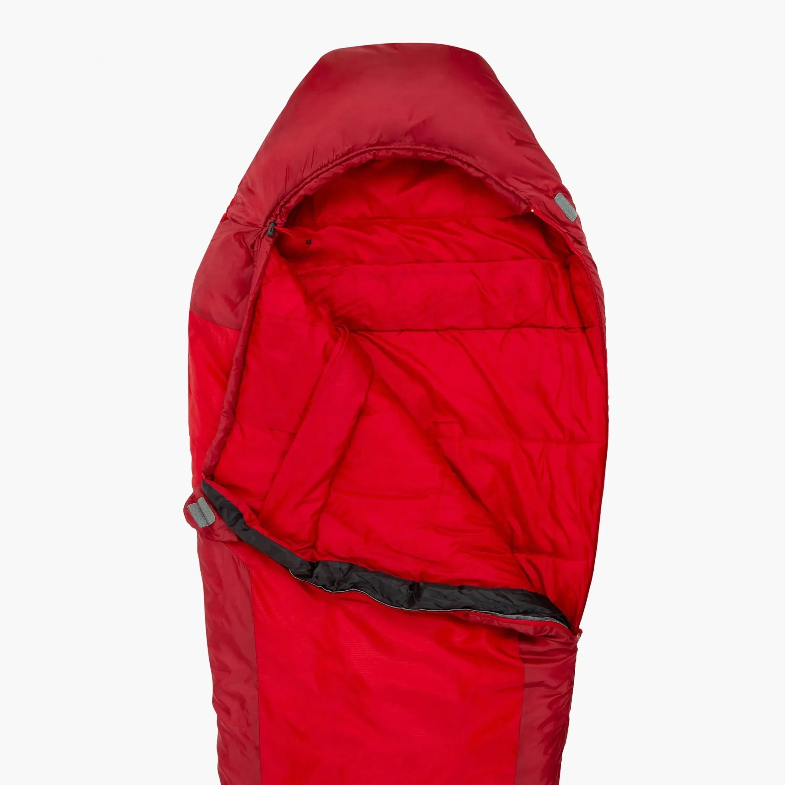 Highlander Serenity 450 Mummy Sleeping Bag-RED